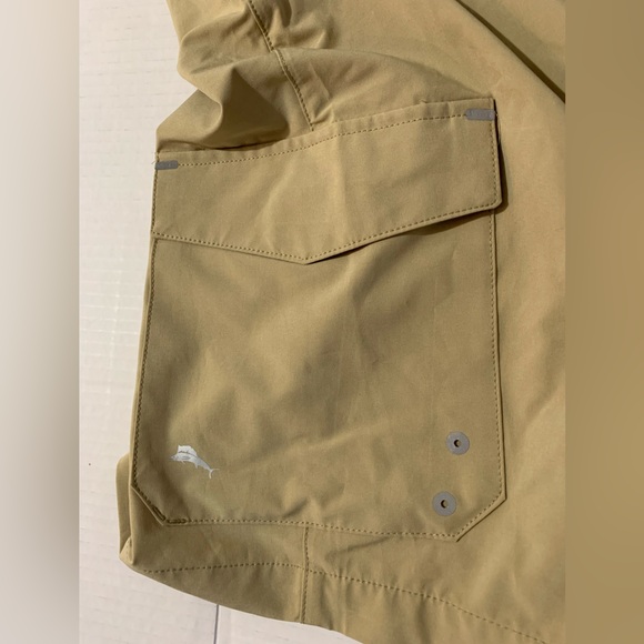 NWT Tommy Bahama Men's Island Zone Stretch Cargo Shorts 4XLB Tan 10" Inseam RARE - Picture 9 of 16